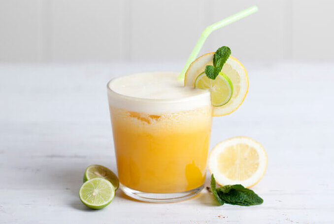 celebes pineapple coconut mocktail